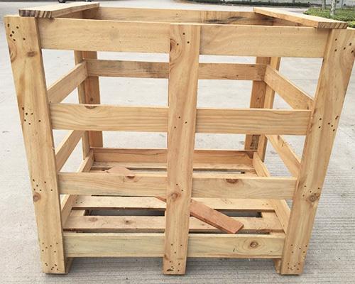 半封闭木包装箱